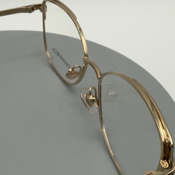 New Tiffany & Co. Women Butterfly Eyeglasses TF1136 6133 Camel 53mm READ - Picture 9 of 9